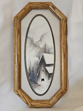Original watercolor barn d'occasion  Expédié en Belgium