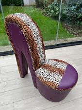 leopard print chair for sale  PINNER