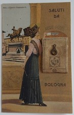 Bologna cartolina valigetta usato  Senigallia