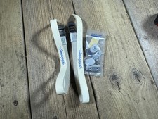 Kit CAMPAGNOLO Pedal Alças de Couro Toe Clip Placas & Toe Clips Botão NOS, usado comprar usado  Enviando para Brazil