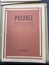 Pozzoli solfeggi cantati usato  Ragusa