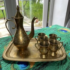 Vintage etched brass for sale  CONGLETON