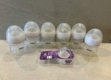 Conjunto de 6 mamadeiras Baby Avent 4 oz plus conjunto extra para mamilos comprar usado  Enviando para Brazil