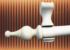 Solid wood curtain for sale  Waterbury