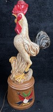Chalkware rooster lamp for sale  Sciota