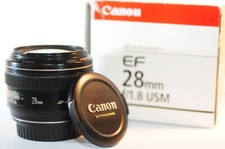 Lente Canon EOS EF 28mm f/1.8 USM IS FX PRIME LEITURA para EOS A2 T8 90D 7D 5D 6D 1D comprar usado  Enviando para Brazil