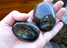 Lot labradorite blue d'occasion  Expédié en Belgium