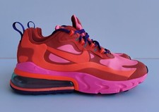 Tênis Nike Air Max 270 React Feminino Tamanho EUA 6.5 EU 37.5 Vermelho Rosa Azul AT6174-600 comprar usado  Enviando para Brazil