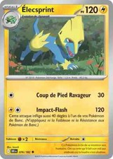 Carte pokémon élecsprint d'occasion  Villeneuve-d'Ascq-