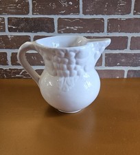 White ceramic pitcher for sale  Sturgeon Lake