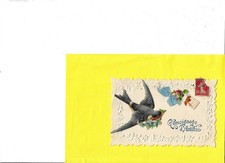 Carte postale hirondelle d'occasion Carte postale hirondelle d'occasion  La Côte-Saint-André