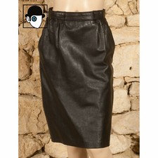 Jupe crayon cuir d'occasion  France