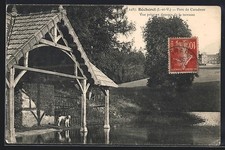 Old postcard bècherel d'occasion  Expédié en Belgium