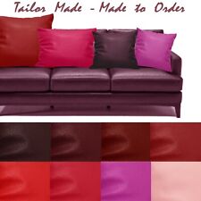 Tailor Made (somente Capa) Couro Sintético Sofá Travesseiro Almofada Banco Pátio Case Pb6 comprar usado  Enviando para Brazil