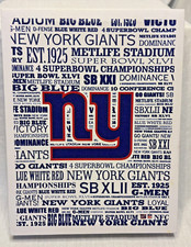 Giants canvas wall for sale  Omaha
