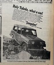 1967 newspaper jeep for sale  Houlton