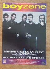 Boyzone birmingham nec for sale  WREXHAM