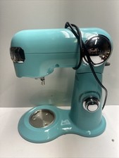 Batedeira Cuisinart Stand, 12 velocidades, tigela de mistura de 5,5 quartos, SM-50 azul-petróleo SEM ANEXO comprar usado  Enviando para Brazil