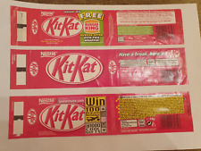 Kit kat wrappers for sale  BATHGATE