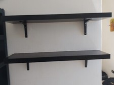 Mensole ikea marrone usato  Civitavecchia