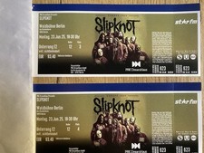 Slipknot konzert karten gebraucht kaufen  Werder (Havel)