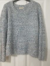 Indigo fluffy jumper for sale  WAKEFIELD