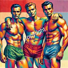 Grafik vintage gay gebraucht kaufen  Landshut