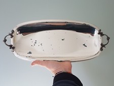 Serviertablett versilbert vint gebraucht kaufen  Kreuztal