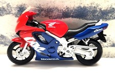 Honda CBR 600F 2000 Maisto 2 ruedas escala 1:18 rojo azul segunda mano  Embacar hacia Mexico