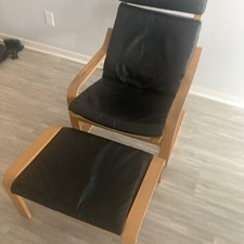 Ikea poang black for sale  East Greenwich