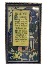 Vintage mother poem for sale  Perris