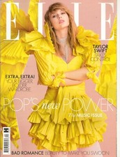 Revista Taylor Swift Elle Reino Unido 2019 Abr Moda NOVA SEM ETIQUETA, usado comprar usado  Enviando para Brazil