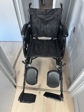 Lightweight folding wheelchair for sale  LONDON