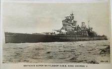 Vintage warship postcard for sale  STIRLING