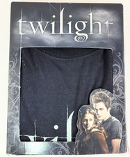 Camiseta promocional logotipo filme saga crepúsculo, etiqueta bigorna, tamanho adulto grande, nova na caixa comprar usado  Enviando para Brazil