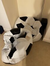 Football bean bags for sale  STONE