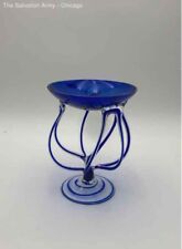 glass blue vases decor for sale  Indianapolis