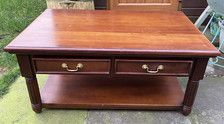 Solid mahogany wooden for sale  WIGAN