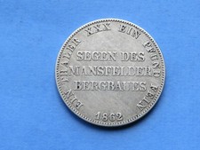 Preussen taler 1862 gebraucht kaufen  Hallenberg