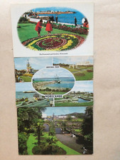 Three printed postcards for sale  MORECAMBE