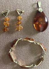 Bernstein set armband gebraucht kaufen  Bad Ems