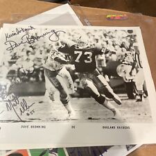 Autógrafos de estrelas passadas de futebol profissional - Matt Millen - Bill Kilmer-L Mitchell - Browning comprar usado  Enviando para Brazil