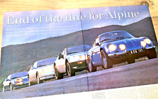 Renault alpine a110 for sale  PRESTON