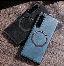 Capa de couro PU magnética segura mag para Sony Xperia 5 V 10V 1V 10III 5II 5IV, usado comprar usado  Enviando para Brazil