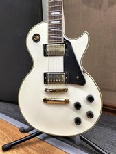 EPIPHONE LESPAUL CUSTOM PRO Usado 2014 Corpo de Mogno Decote de Mogno Placa de Dedo de Ébano comprar usado  Enviando para Brazil