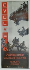 POSTER 53x130 cm EVOLVE PUBBLICITà ORIGINALE da NEGOZIO LOCANDINA UFFICIALE comprar usado  Enviando para Brazil