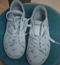 Basket lacoste blanc d'occasion  Beauvais