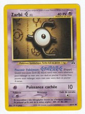 Pokemon zarbi cards d'occasion  Expédié en Belgium