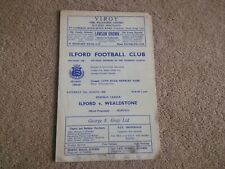 Ilford wealdstone isthmian for sale  GAINSBOROUGH