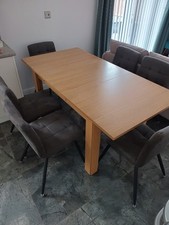 Extending wooden dining for sale  NEWCASTLE UPON TYNE